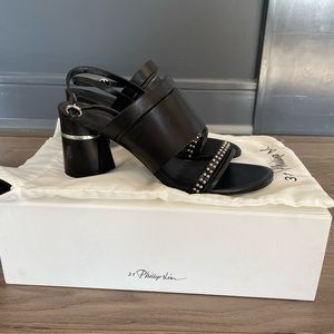 3.1 Phillip lim black and silver sz9 NWOT